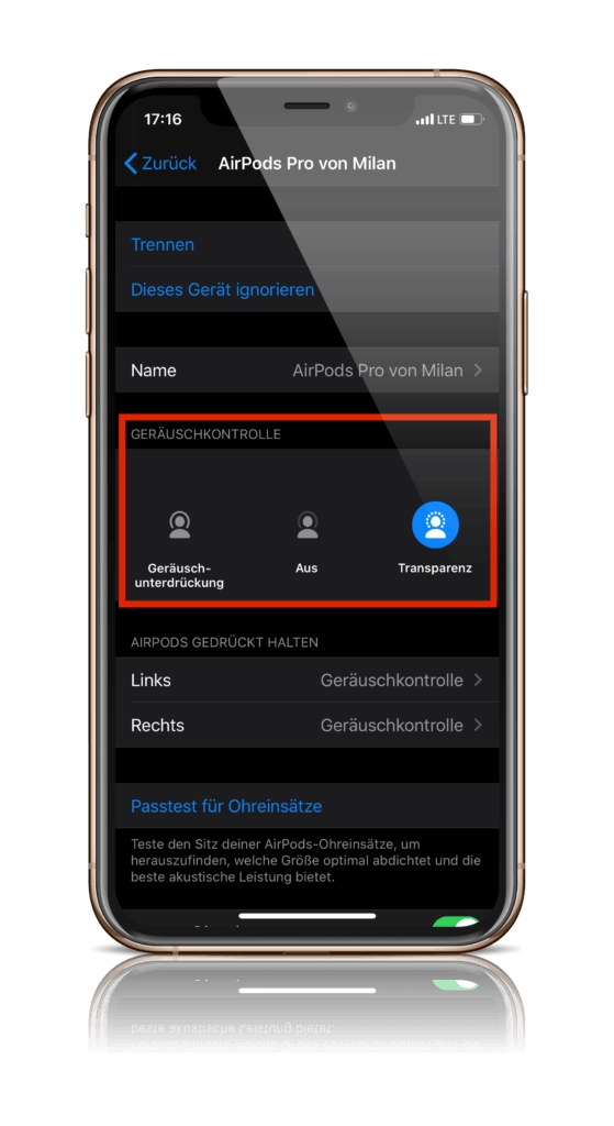 Screenshot: Apfelpatient