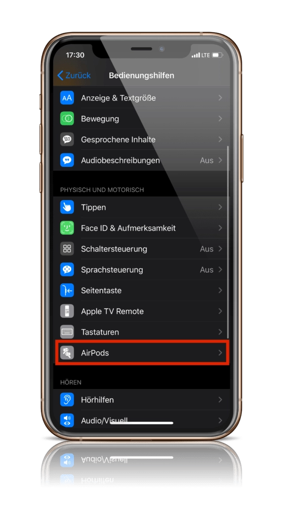 Screenshot: Apfelpatient
