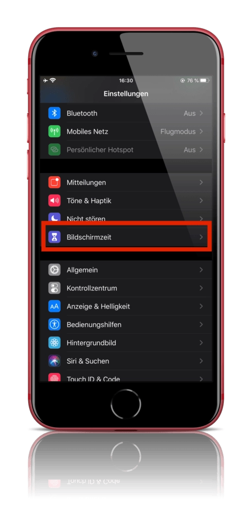 Screenshot: Apfelpatient