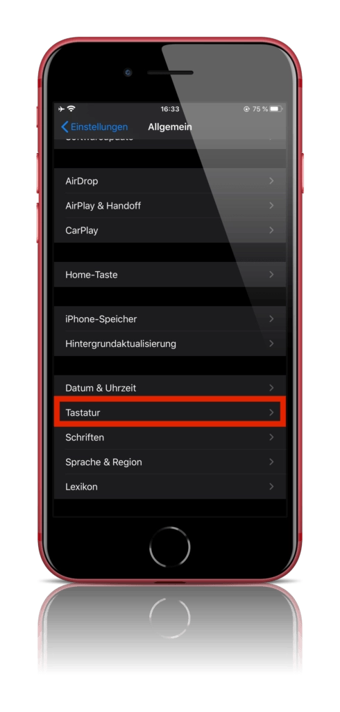 Screenshot: Apfelpatient