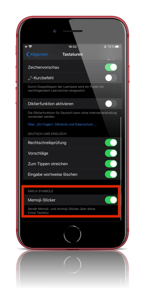 Screenshot: Apfelpatient