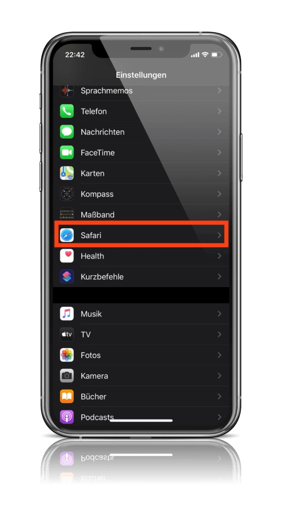 Screenshot: Apfelpatient