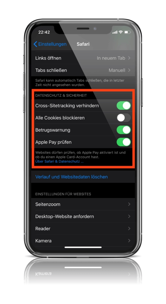Screenshot: Apfelpatient