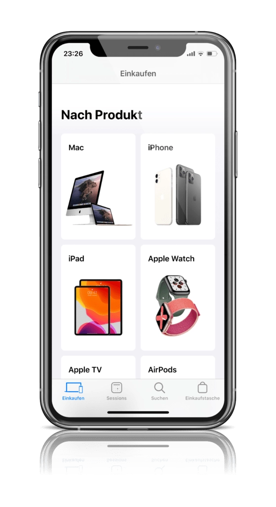 Screenshot: Apfelpatient