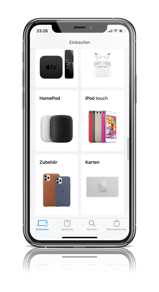 Screenshot: Apfelpatient