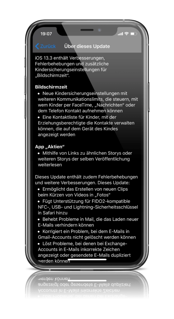 Screenshot: Apfelpatient
