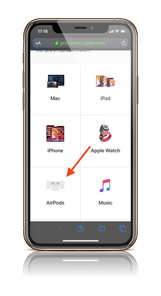 Screenshot: Apfelpatient