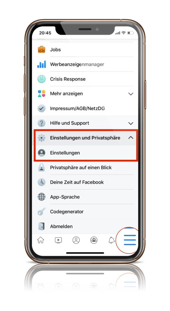 Screenshot: Apfelpatient