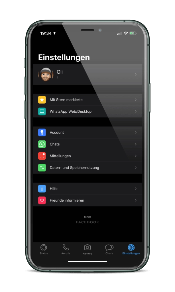 Screenshot: Apfelpatient