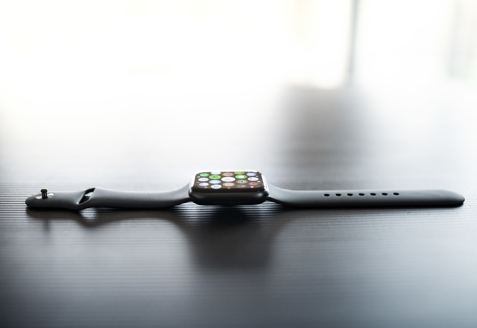 NOVA BANA, SLOVAKIA - NOV 12, 2019: New Apple Watch Series 5