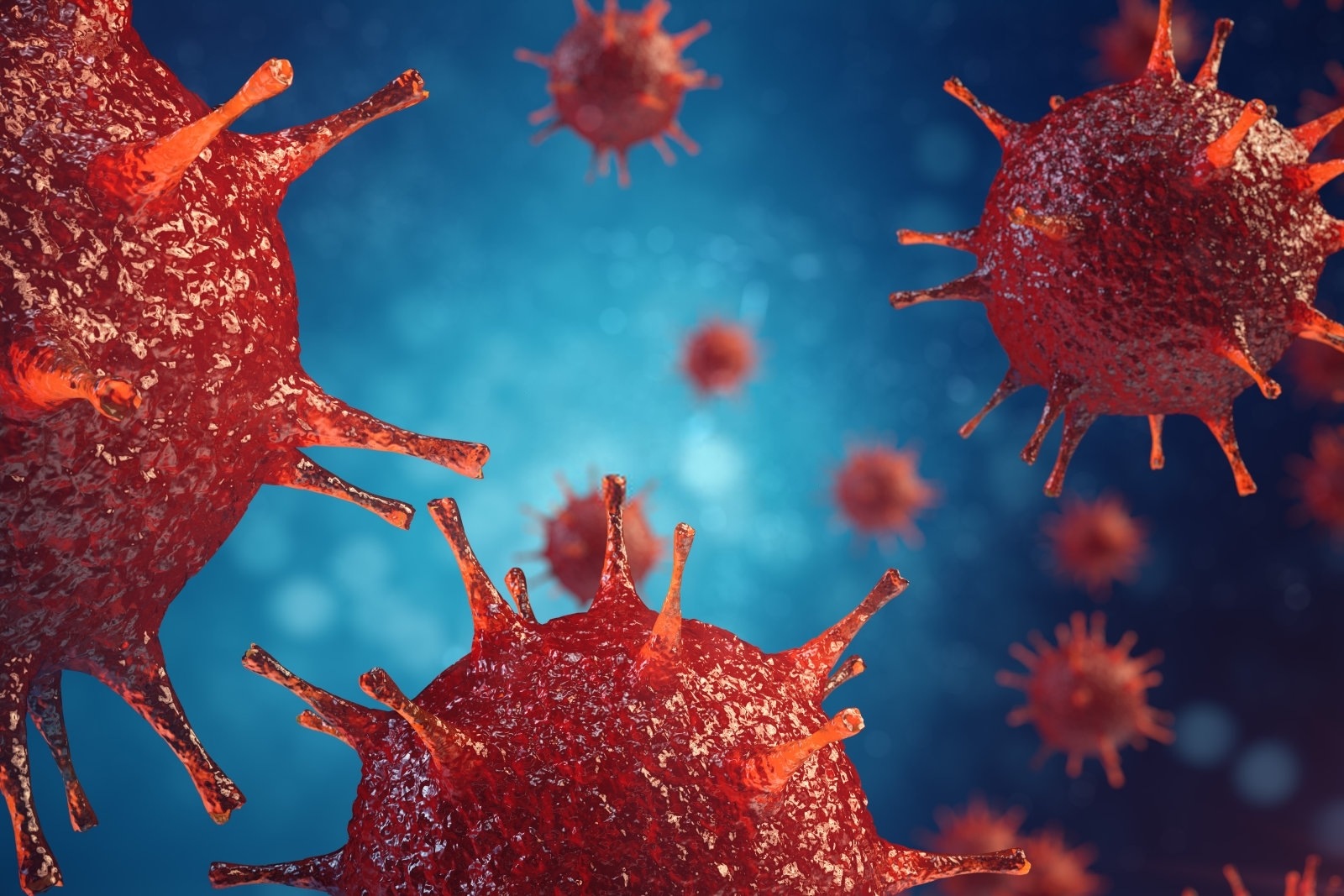 3D illustration, 3D rendering. coronavirus - corona virus concept. China virus nCoV. virus infection concept