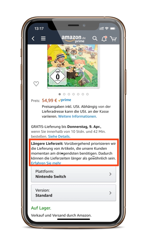 Screenshot: Apfelpatient