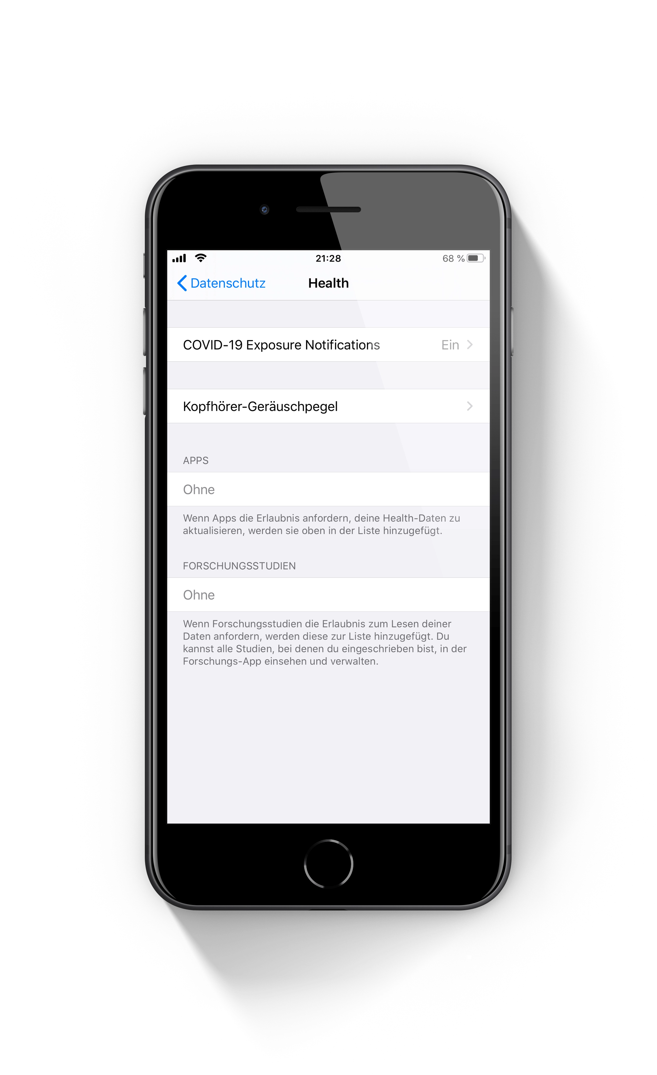 Screenshot: Apfelpatient