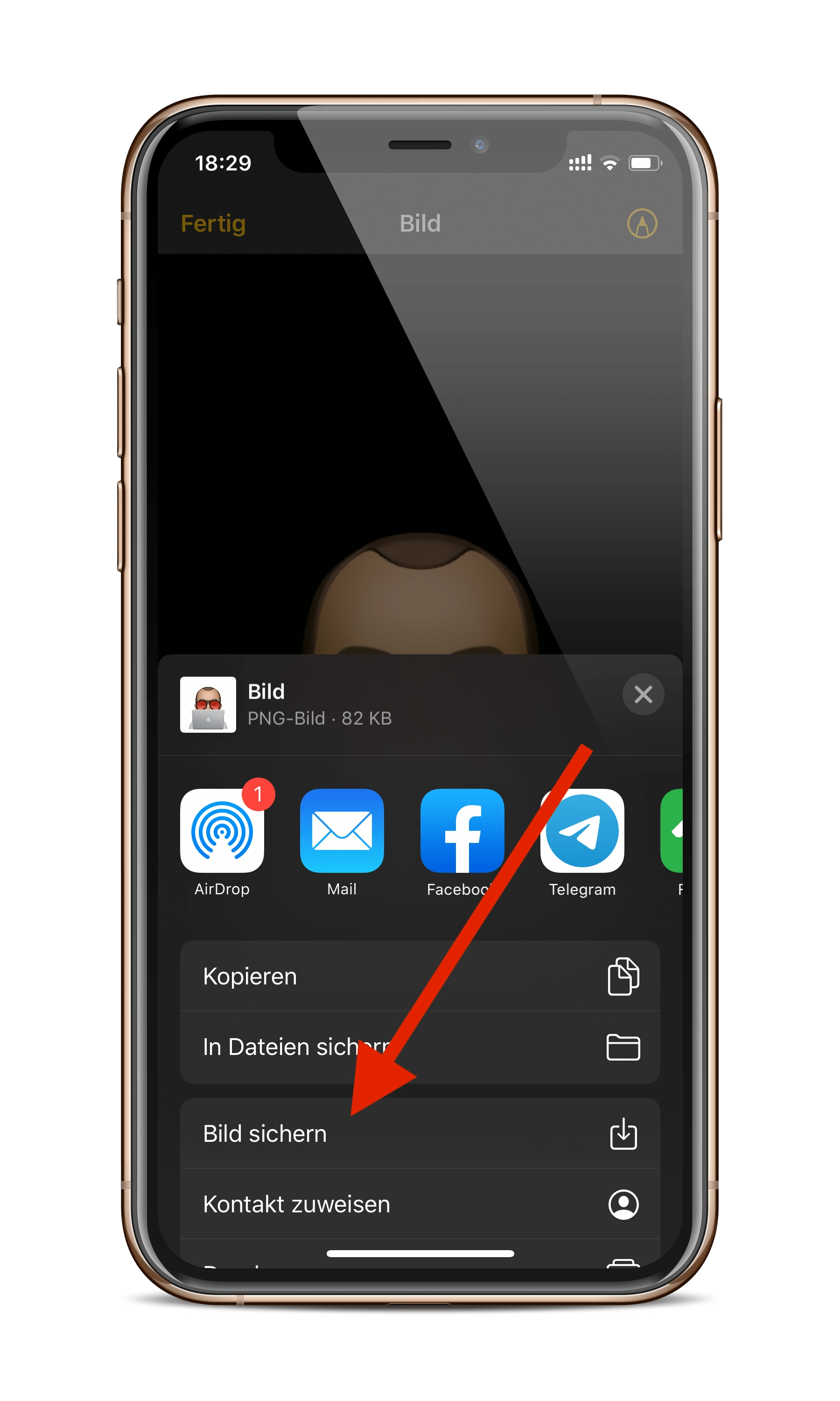 Screenshot: Apfelpatient