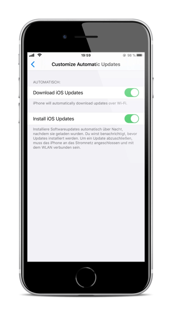 Screenshot: Apfelpatient
