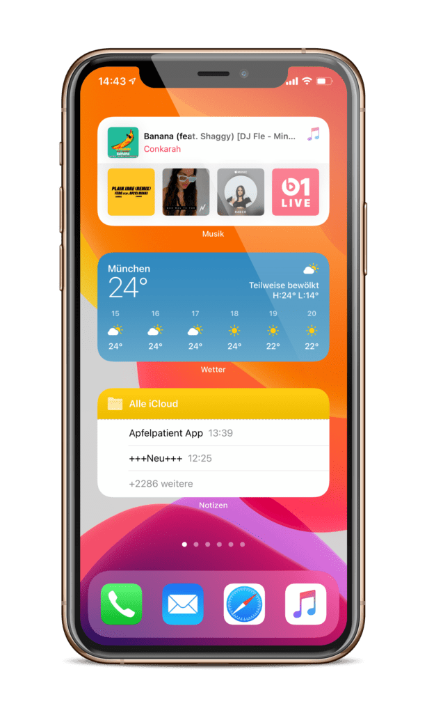 iOS 14 Widgets