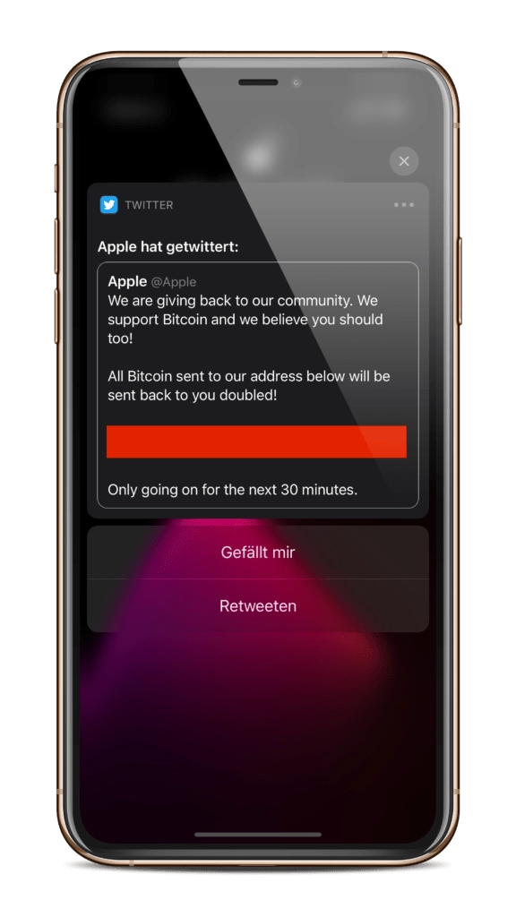 Screenshot: Apfelpatient