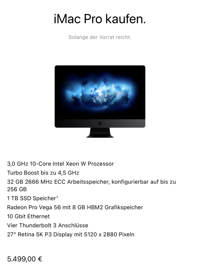 iMac Pro