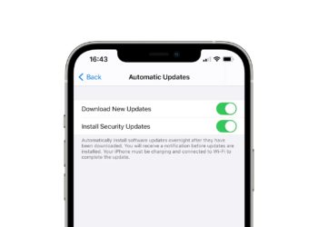 iOS security update
