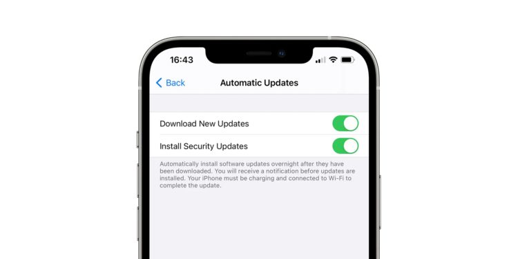 iOS security update