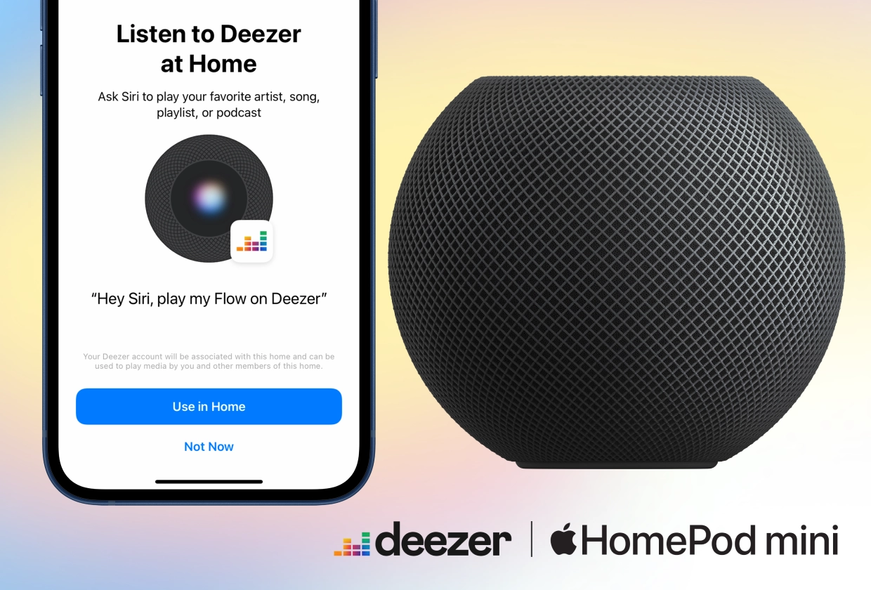Deezer auf HomePod