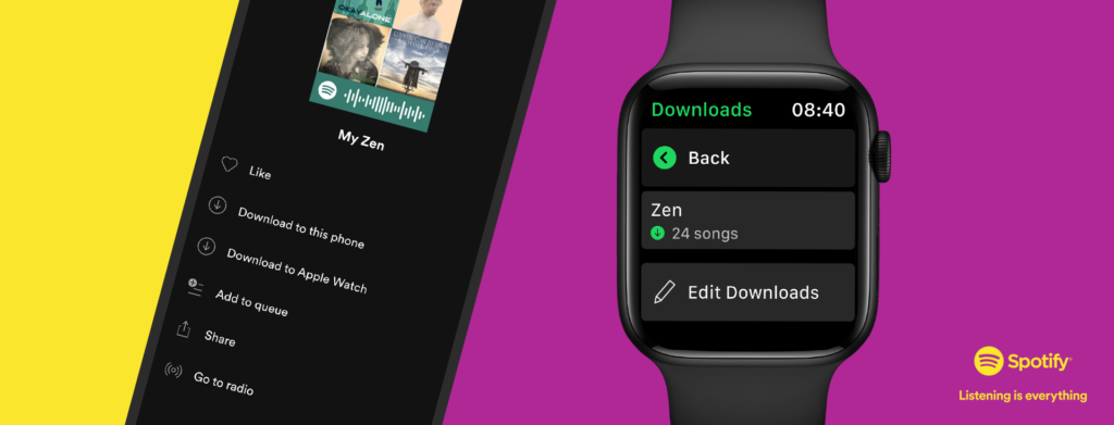 Spotify Apple Watch