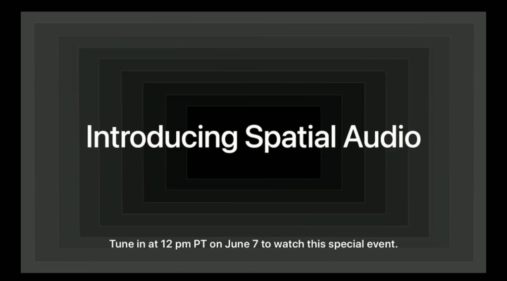 Apple Music Spatial Audio Special Event