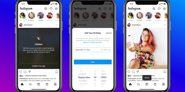 Instagram - Age requirement