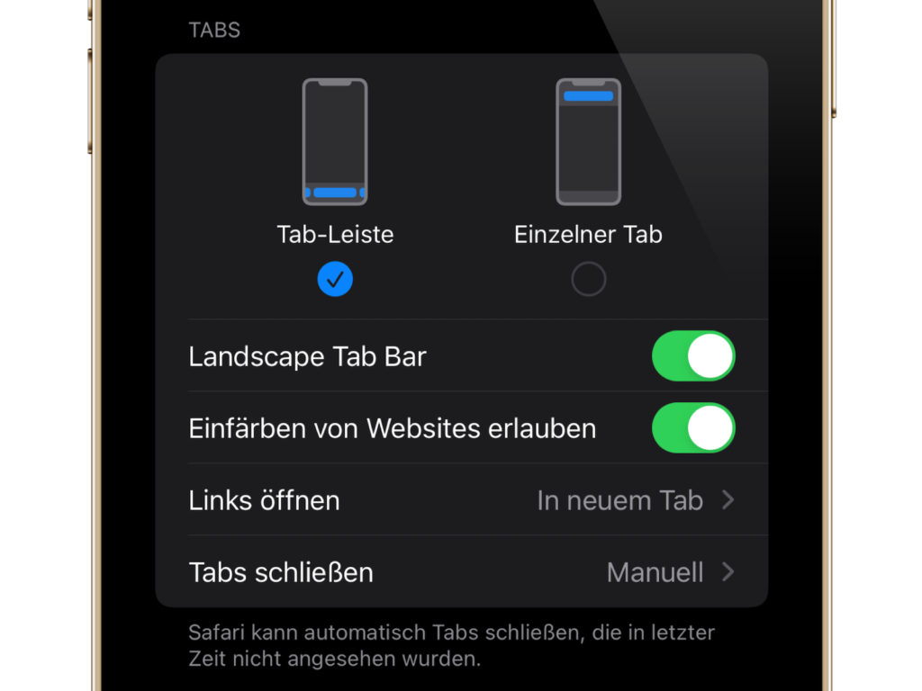 iOS 15 Safari