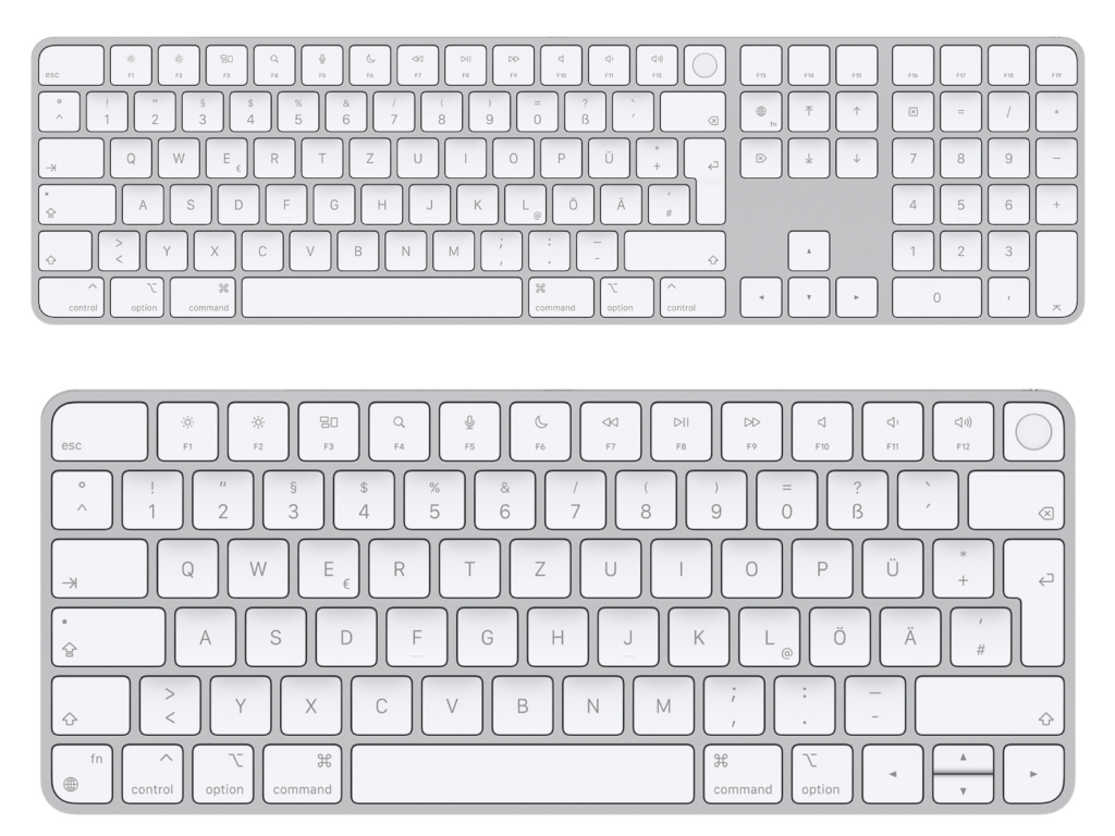 Apple Magic Keyboard mit Touch ID