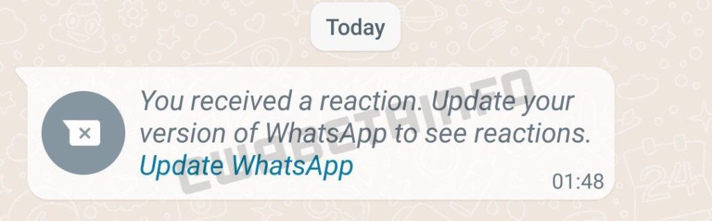 WhatsApp Reaktionen