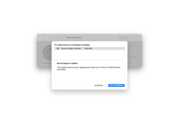 Mac: Apple releases "Device Support Update"
