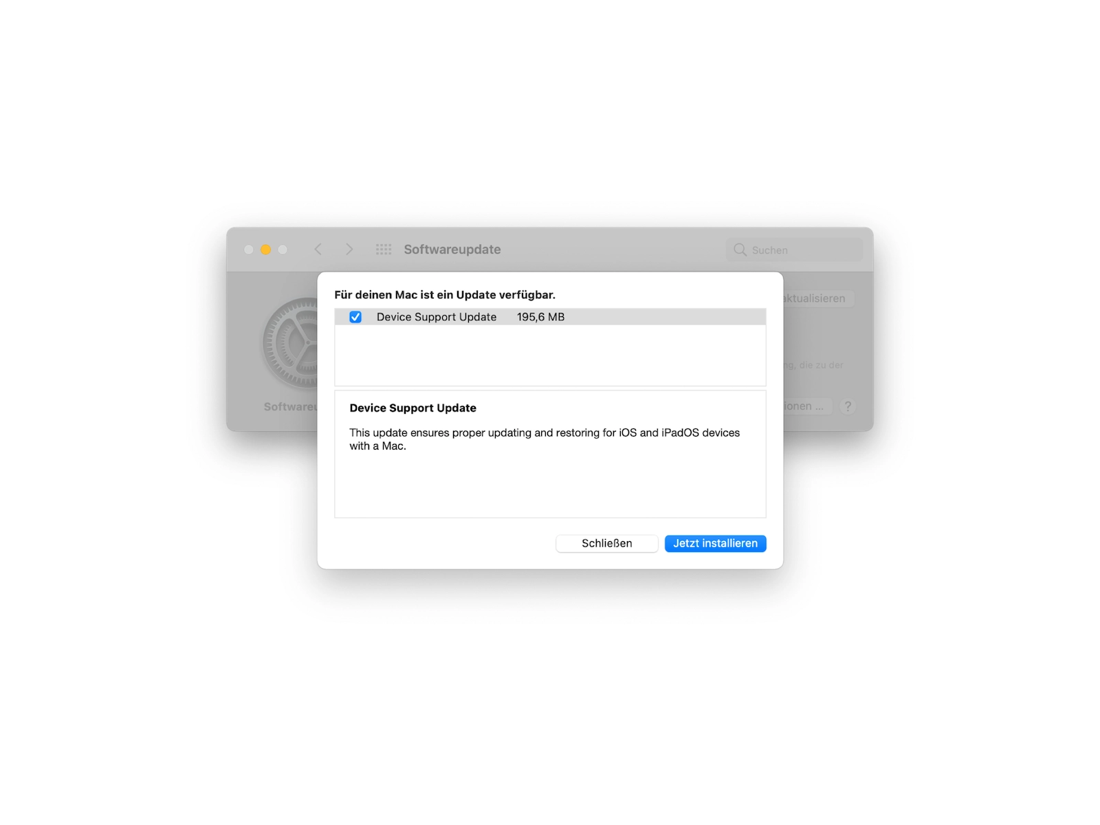 Mac: Apple veröffentlicht "Device Support Update"