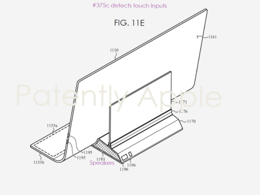 iMac Glasscheibe Apple Patent