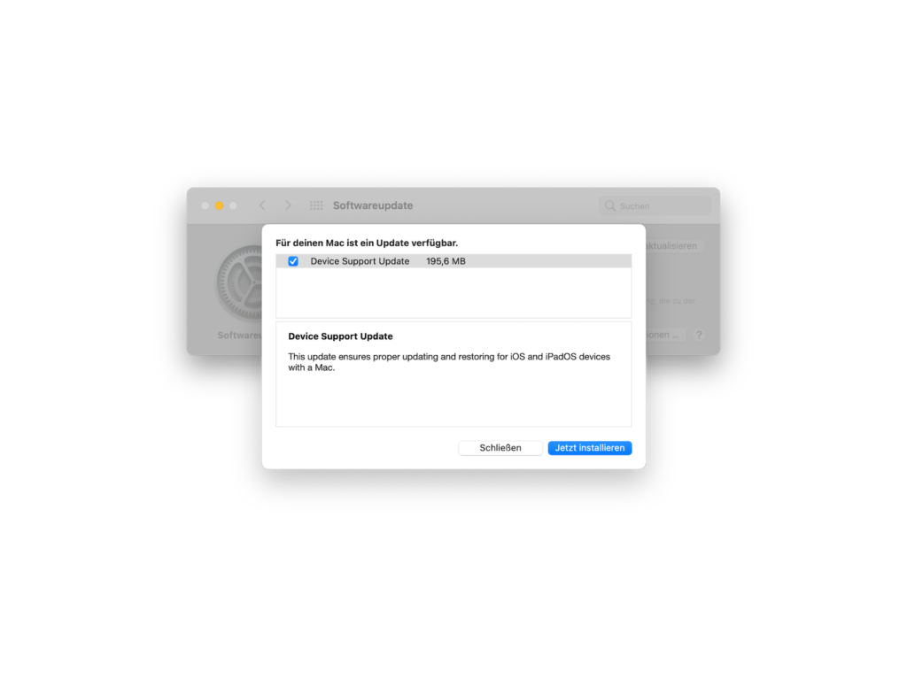 Mac: Apple veröffentlicht "Device Support Update"