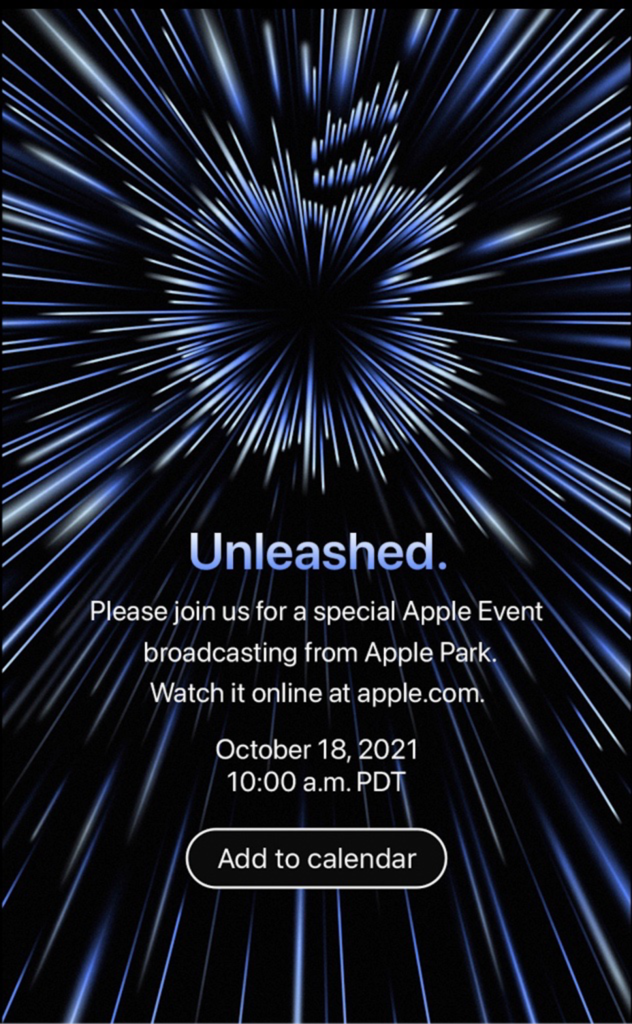 "Unleashed" Apple Event