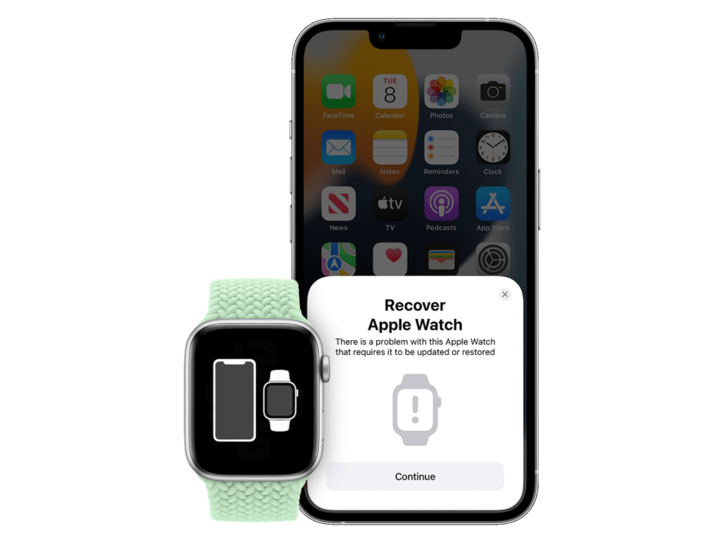 iOS 15.4 & watchOS 8.5 vereinfachen Apple Watch Wiederherstellung
