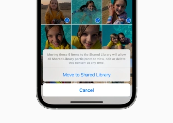 Geteilte iCloud-Fotomediathek iOS 16