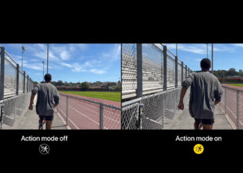 iPhone 14 action mode