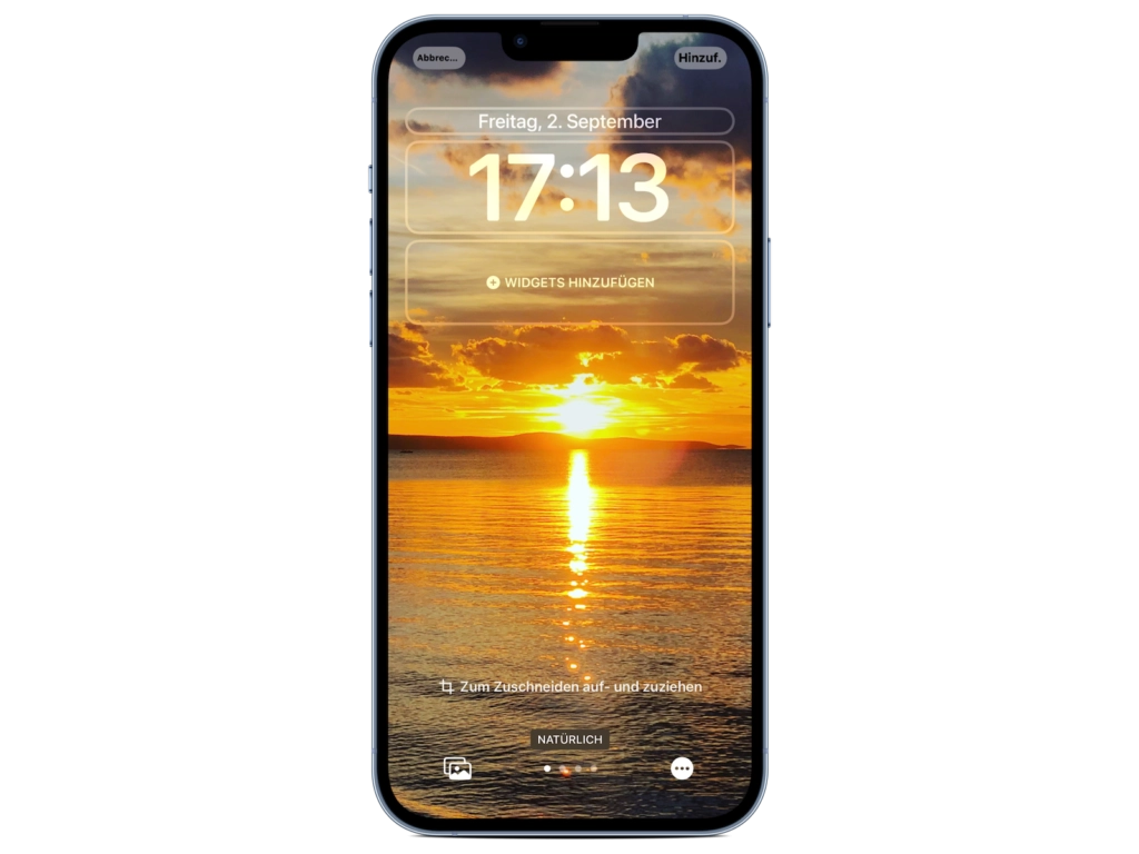 iPhone Sperrbildschirm anpassen unter iOS 16 und Widgets hinzufügen