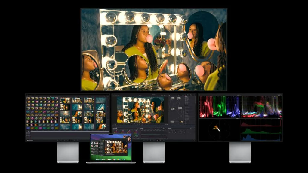 Apple M3 Max Chip MacBook Pro Videoschnitt und professionelle Videobearbeitung Leistung