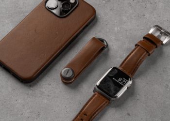 Nomad leather strap Apple Watch
