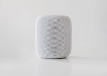 HomePod with LCD display