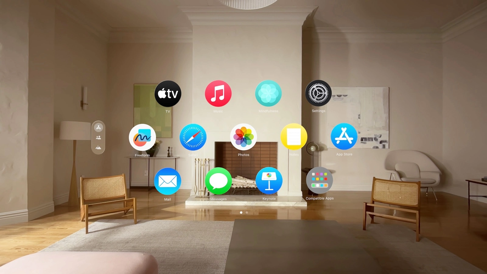 Apple Vision Pro Bildschirmfreigabe