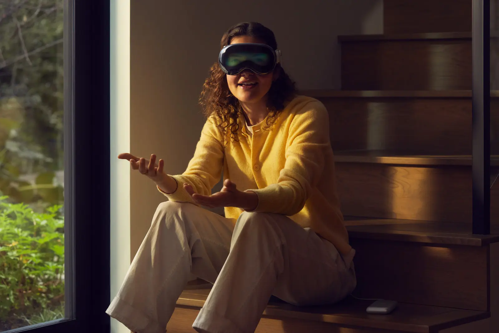 Apple Vision Pro Gesten und Steuerelemente