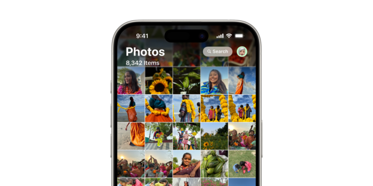 iOS 18 Photos app