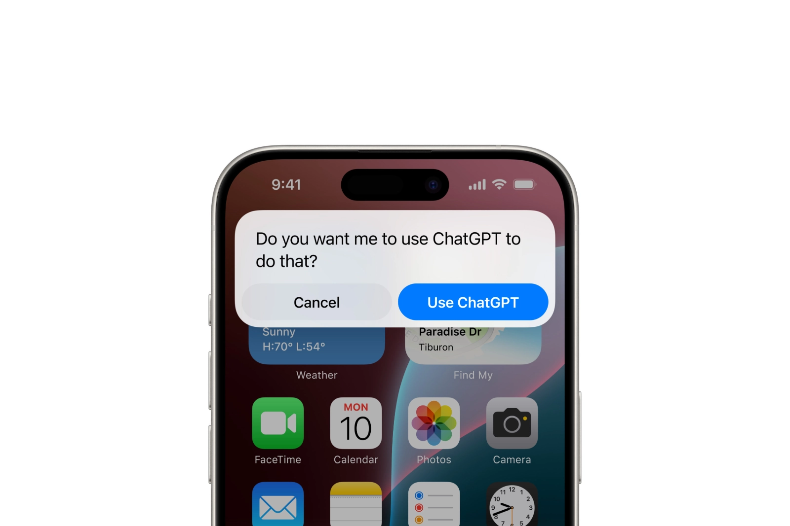 iOS 18 ChatGPT
