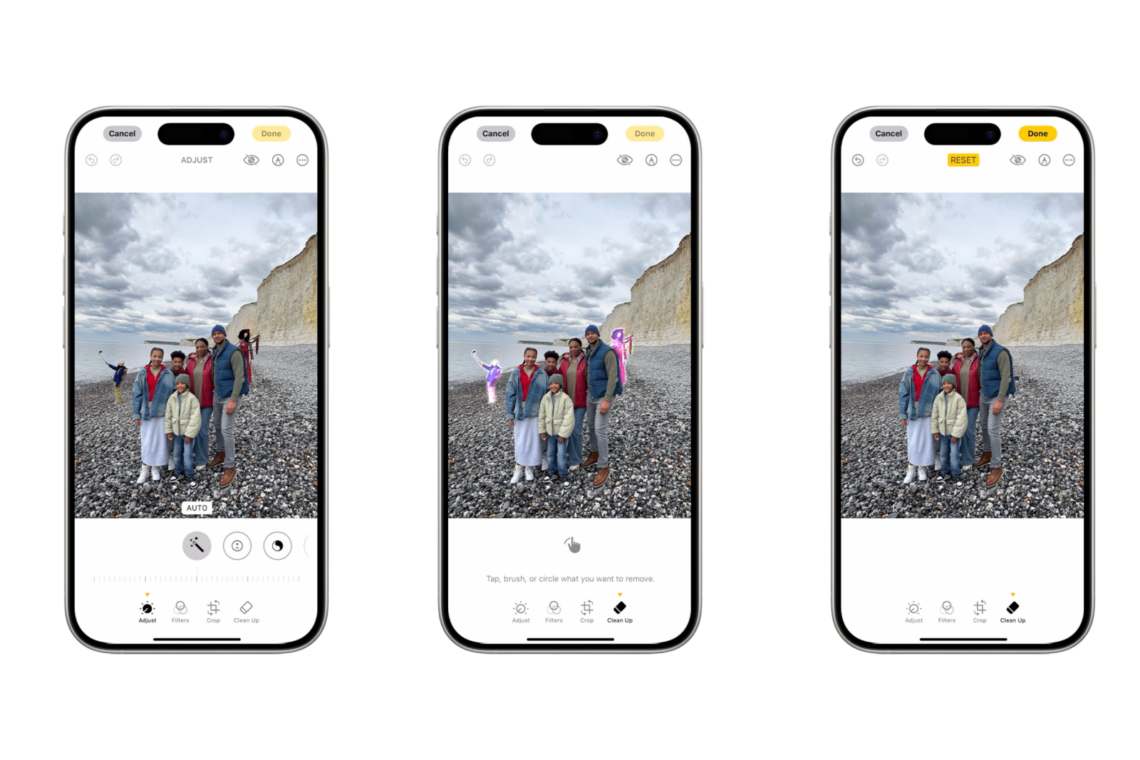 iOS 18 Fotos So funktioniert das „Clean Up“Tool Apfelpatient