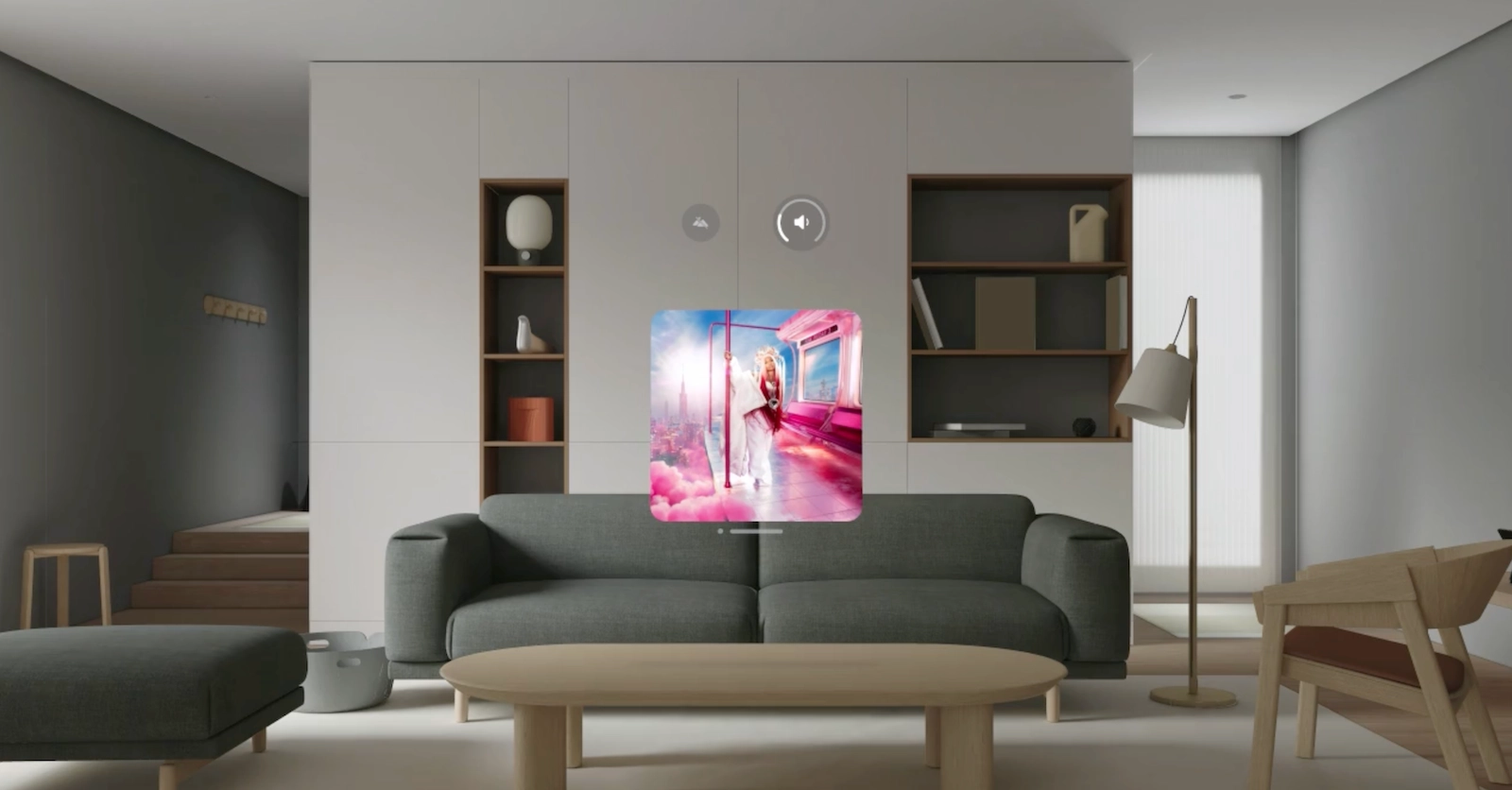 Apple Vision Pro Lautstärke anpassen