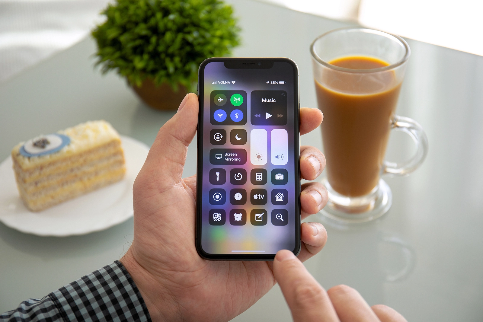 iOS 18 Kontrollzentrum
